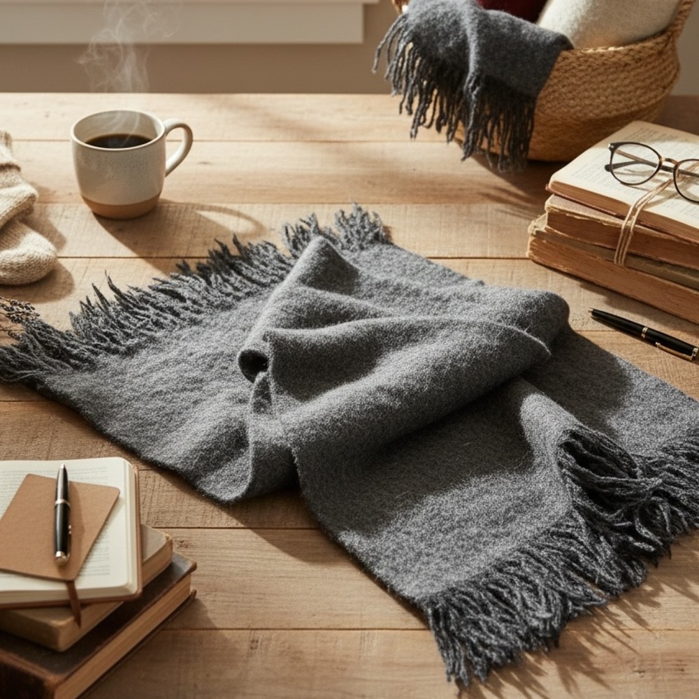 H&M Gray Scarf NWT
